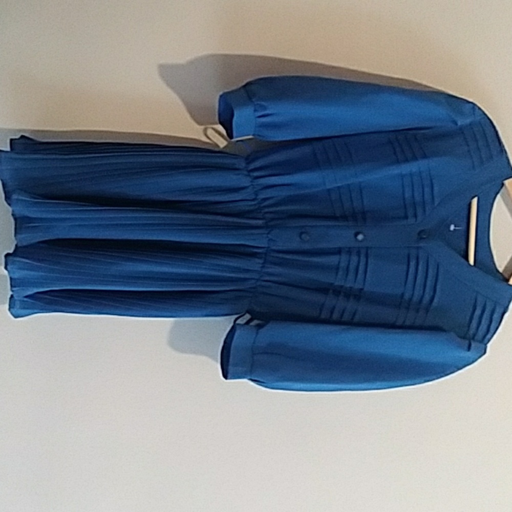Vintage royal blue dress